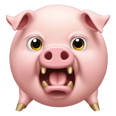 Pigs slamming sticker