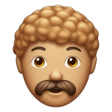 meatball without a face sticker