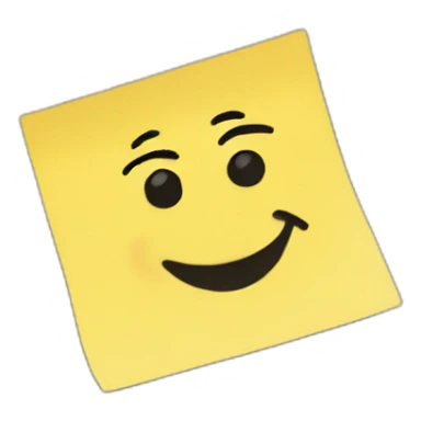 post it note with writing on it that says keep me posted sticker