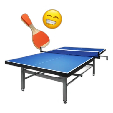 Ping pong table sticker
