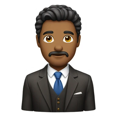 Hombre con traje de árabe  sticker