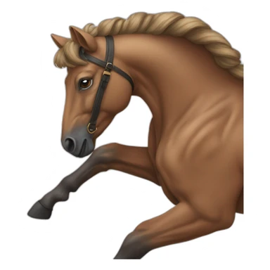 male sagittarius's (upper half man, lower half horse) detailed sticker