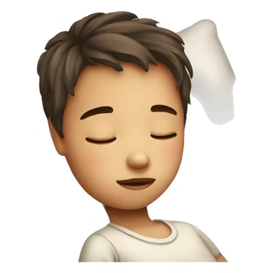 Child sleep  sticker