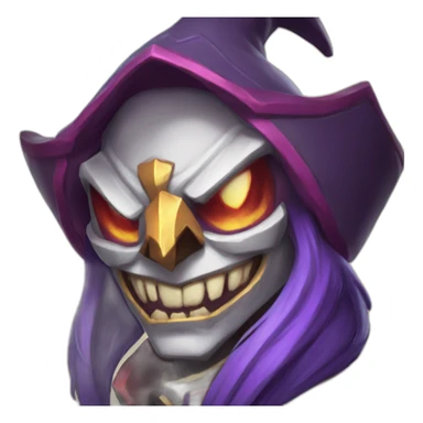 Shaco from league of legends sticker