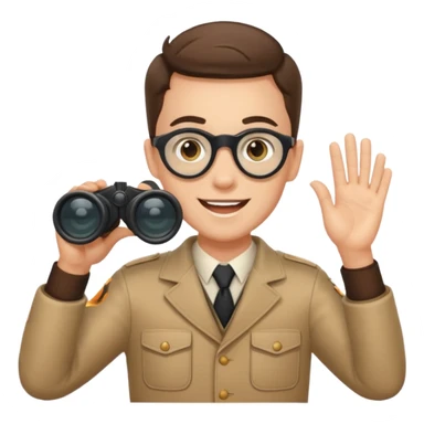 Leandro Trossard's binoculars celebration sticker