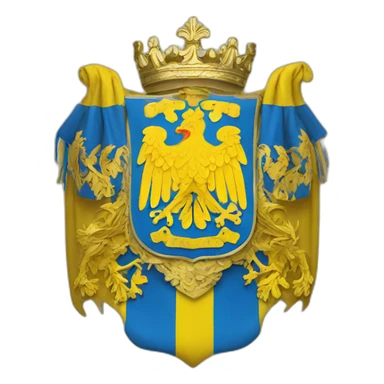 ukraine coat of arms sticker