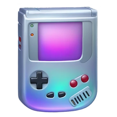 Iridescent Gameboy  sticker