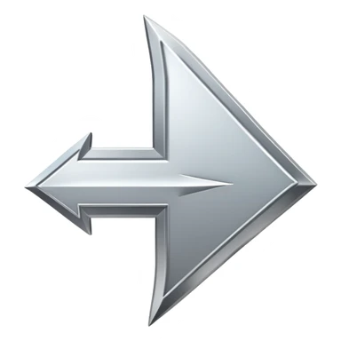 arrow pointing upward sticker