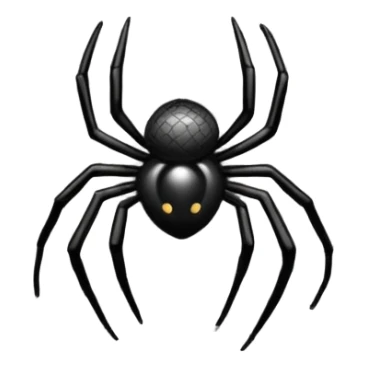 spider web nest sticker