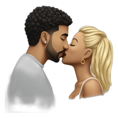 drake kissing 21 savage sticker