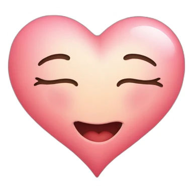 A Heart Who gives a kiss sticker