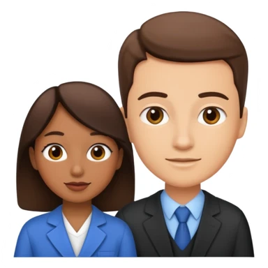 Student and teacher sticker