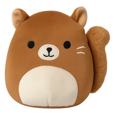Squishmallow squirrel sticker