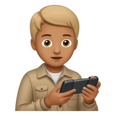 learning reading phone on tiktok with controller in had sticker