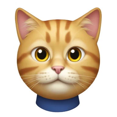 A cat that looks like trump sticker