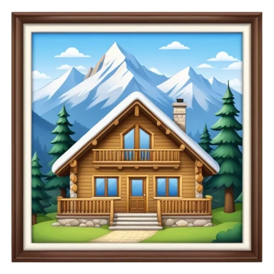 Chalet sticker