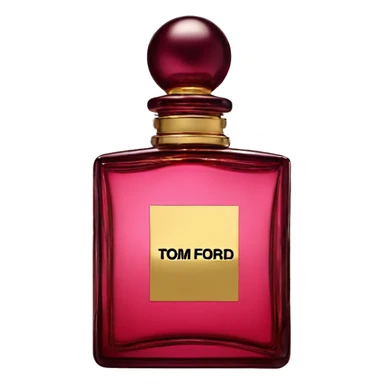 Iconic tom ford square Perfume bottle lost cherry perfume  sticker