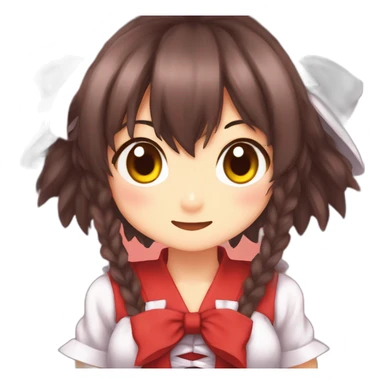 touhou-reimu sticker
