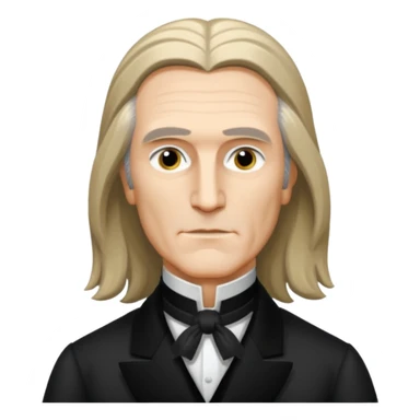 Franz Liszt composer sticker