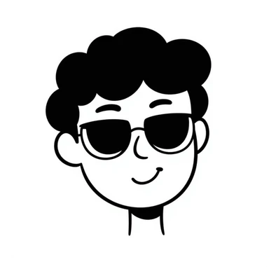 Fashionable sunglasses in pastel colors (dd9fb0, ffc6d3, a3bfc9, c4bee2, f1b091), hand-drawn doodle style sticker