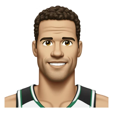 kris humphries HALF BODY WITH PERFECT FACE  sticker