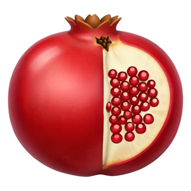pomegranate emoji sticker