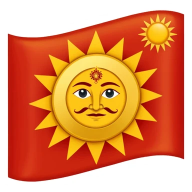 Flag of agha Mohammad khan qajar  sticker