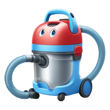 Washing vacuum cleaner sticker