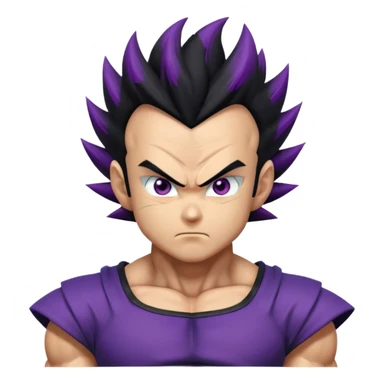 Vegeta in ultra ego form sticker