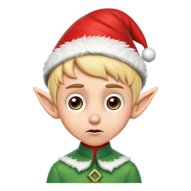Worries elf on the shelf sticker