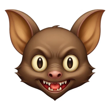 Vampire bat sticker