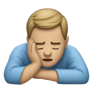 Un homme qui pleure sticker