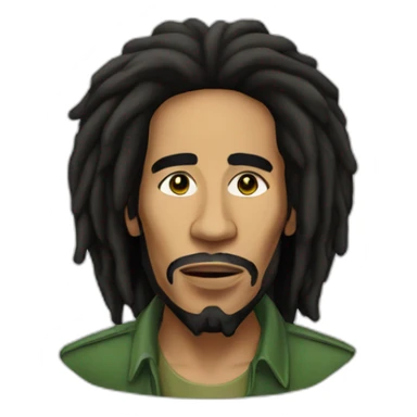 kingsley ben-adir bob marley sticker