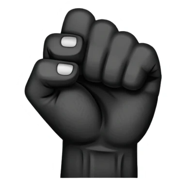 black lives matter fist sticker