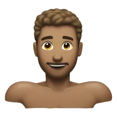 An emoji of a fair-skinned man diving headfirst into a pool. sticker