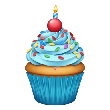 Confetti  cupcake￼ sticker