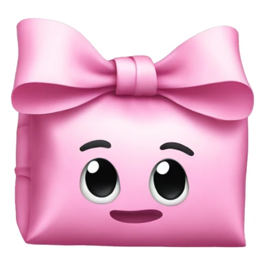 money stank wrapped by pink bow sticker