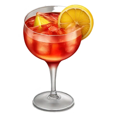 Campari Spritz cocktail  sticker