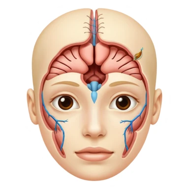 skin anatomy sticker