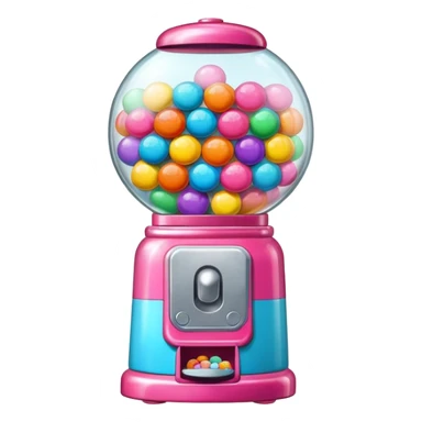 Bubblegum machine sticker