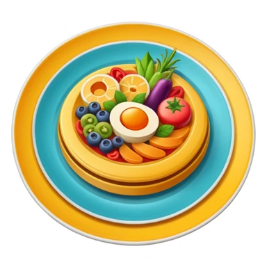 Food fancy sticker