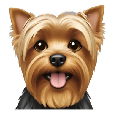 Yorkie dog sticker