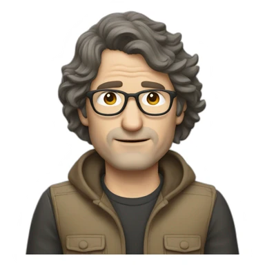 Bob Lennon qui panique et se frotte le front sticker