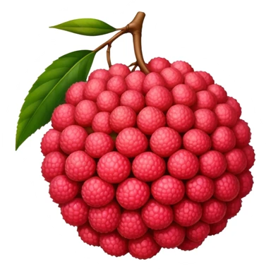 lychee fruit sticker