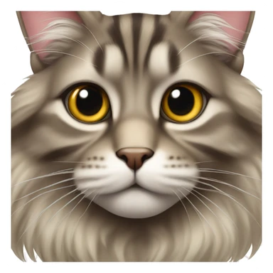 Main Coon enfadado  sticker