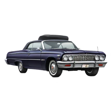 64 impala sticker