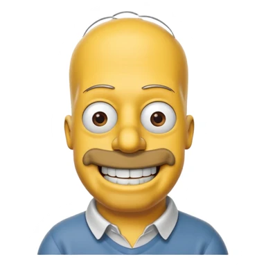 Homer simpson sticker