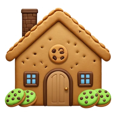 house made of cookies sticker