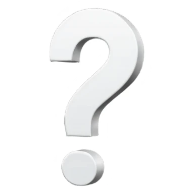 50/50 question sticker