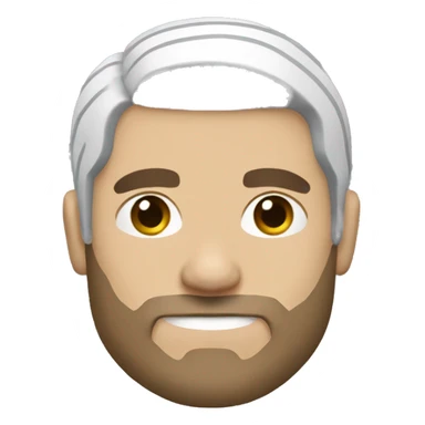 Jiu jitsu white man sticker